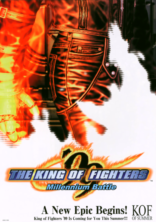 King of Fighters 99 box art for Neo Geo